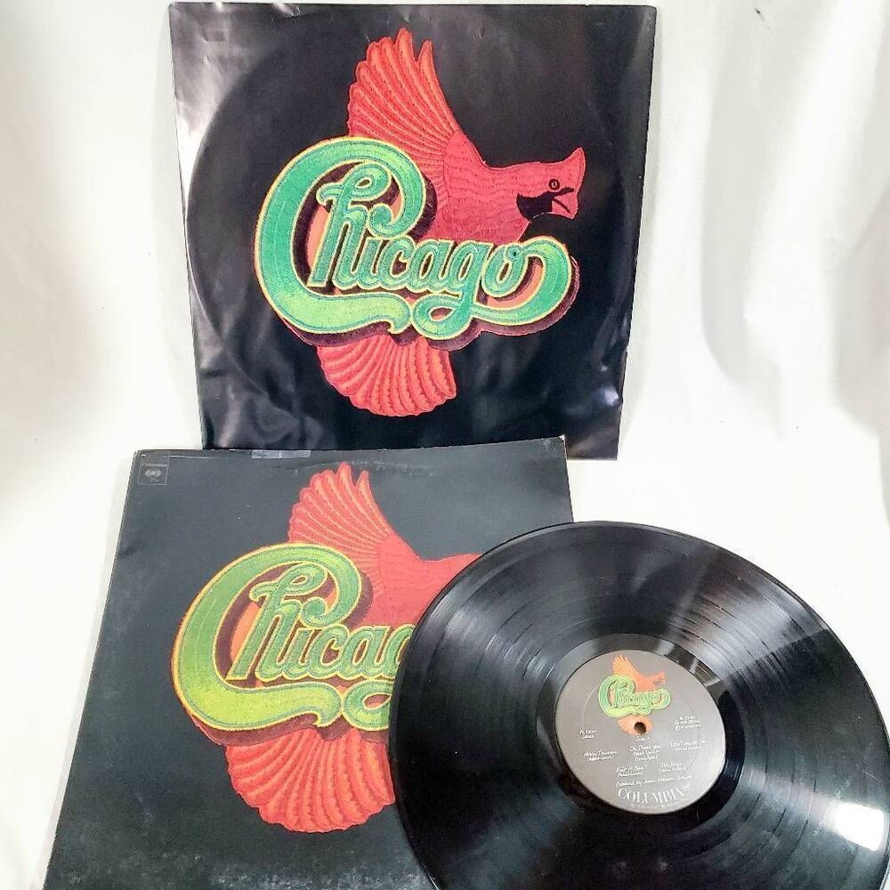 Chicago Chicago VIII LP Vinyl Record 1974 Columbia Poster Included